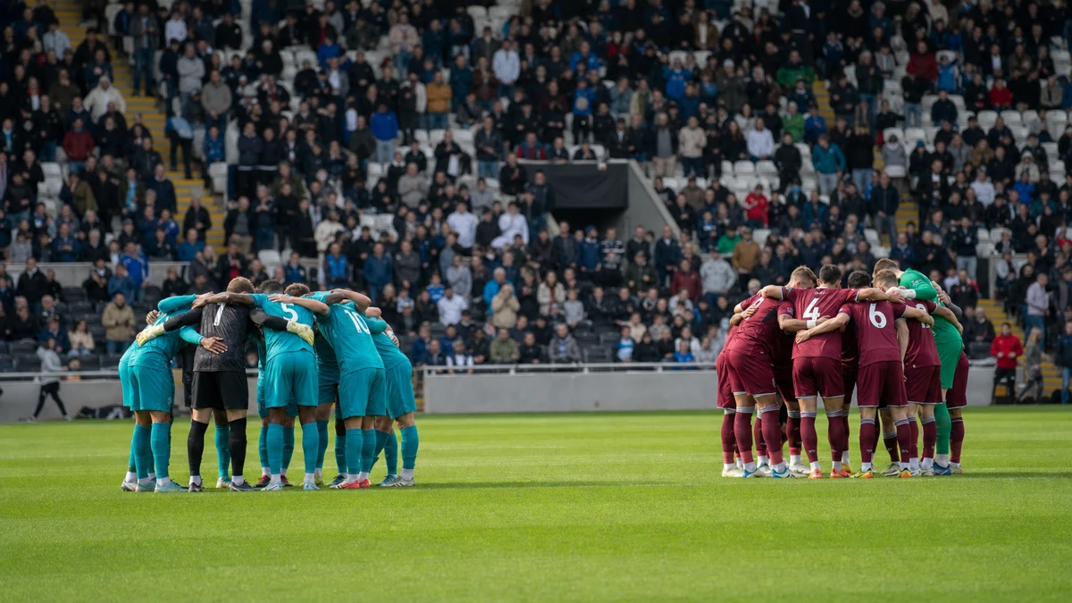 Pelitilanne Premier League-jalkapallo-ottelusta.